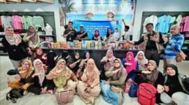 Dinas Koperasi dan Usaha Mikro lepas 30 produk unggulan UMKM untuk dipasarkan di ritel modern Mustafa Centre Bintan, Kamis (5/1/2026). Foto: Humas Diskominfo Batam