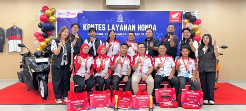 Honda Kepri menggelar Kontes Layanan Honda Regional Kepri 2026 pada 4–5 Februari 2026. Foto: Istimewa