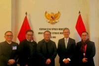 BP Batam memperkuat diplomasi industri melalui rangkaian engagement intensif dengan pelaku maritim dan logistik Eropa di sela forum Euromaritime 2026 di Marseille, Prancis. Foto: Istimewa
