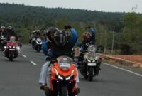 Komunitas Honda ADV Indonesia (HAI) Chapter Batam gelar kegiatan HASTAG (Honda ADV Siap Turing ADV Gabut) dan Touring Religi untuk menyambut bulan suci Ramadan. Foto: Istimewa