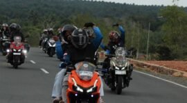 Komunitas Honda ADV Indonesia (HAI) Chapter Batam gelar kegiatan HASTAG (Honda ADV Siap Turing ADV Gabut) dan Touring Religi untuk menyambut bulan suci Ramadan. Foto: Istimewa