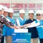 Groundbreaking pembangunan Pipa Gas West Natuna Transportation System (WNTS) menuju Pulau Pemping, Kecamatan Belakangpadang, Selasa (10/2/2026). Foto: Humas Diskominfo Batam