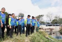 Gerakan Masyarakat Batam Aman, Sehat, Resik, dan Indah (Gema Batam ASRI) 2026 di Simpang K-Square, Batamcenter, Rabu (11/2/2026). Foto: Humas Diskominfo Batam