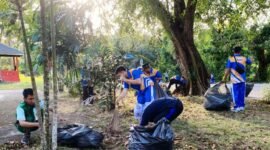 Rumah Sakit BP Batam (RSBP Batam) menggelar gotong royong bersama yang melibatkan seluruh pegawai, Rabu (11/2/2026). Foto: Istimewa