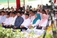 Pemerintah Provinsi Kepri menggelar Tabligh Akbar dan Doa Bersama di Balai Kelurahan Pulau Penyengat, Sabtu (7/2/2026). Foto: Humas Diskominfo Kepri