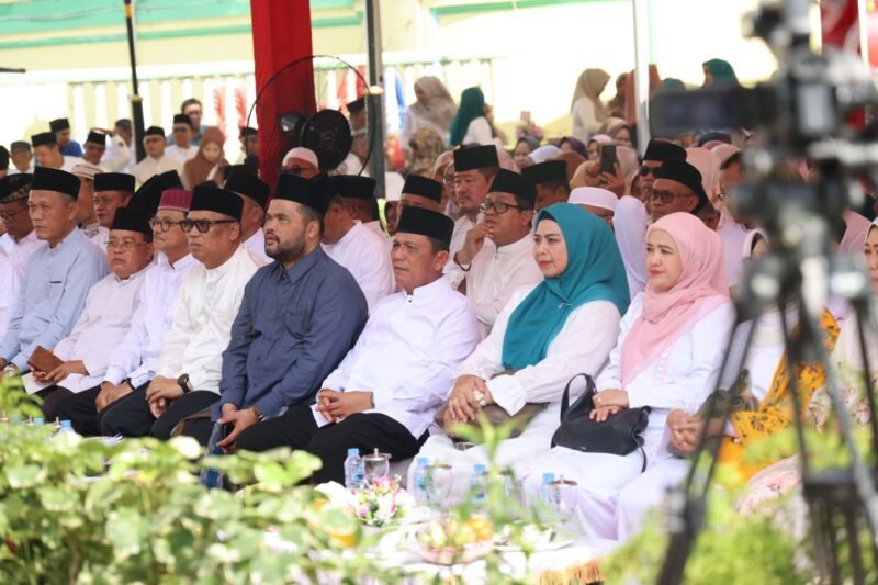 Pemerintah Provinsi Kepri menggelar Tabligh Akbar dan Doa Bersama di Balai Kelurahan Pulau Penyengat, Sabtu (7/2/2026). Foto: Humas Diskominfo Kepri