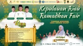 Pemprov Kepri menggelar Kepulauan Riau Ramadhan Fair (KURMA) 2026 untuk menggerakkan UMKM dan ekonomi kreatif selama Ramadan. Foto: Istimewa