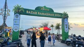 Lokasi Bazar Ramadan 1447 H/2026 dari Zona B Kawasan Gurindam 12, Tanjungpinang, ke tempat lain. Foto: Dispar Kepri