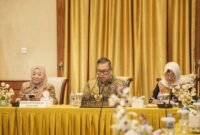 Wakil Gubernur Kepri Nyanyang Haris Pratamura memimpin Rapat Evaluasi Pelaksanaan Program MBG di Provinsi Kepulauan Riau yang digelar di Gedung Daerah, Tanjungpinang, Kamis (5/2/2026). Foto: Diskominfo Kepri