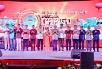 Wakil Walikota Batam Li Claudia Chandra menghadiri Perayaan Cap Go Meh 2026 di Pacific Palace Hotel, Jumat (27/2/2026). Foto: Humas Diskominfo Batam