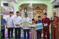 Safari Ramadan di Masjid Ar-Rahim, Jalan Usman Harun, Teluk Keriting, Kota Tanjungpinang, Sabtu (14/3/2026). Foto: Diskominfo Kepri