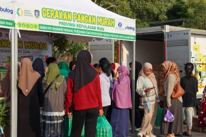KURMA 2026, berlangsung di depan Gedung Dekranasda Kepri, Tanjungpinang, sejak 2 Maret 2026. Foto: Diskominfo Kepri