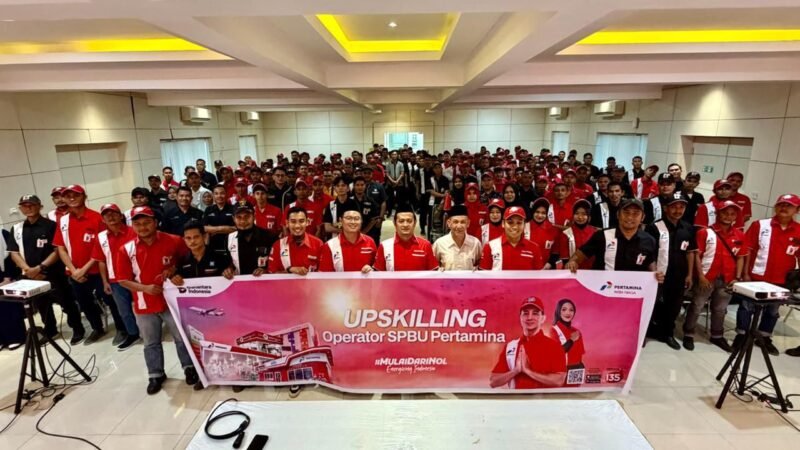 Sales Area (SA) Aceh menggelar upskilling dan buka puasa bersama 166 operator SPBU se-Provinsi Aceh di Banda Aceh, Jumat (27/2/2026). Foto: Istimewa