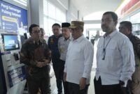 Wagub Kepri, Nyanyang Haris Pratamura, meninjau Pelabuhan Domestik Telaga Punggur, Kota Batam, Rabu (4/3/2026). Diskominfo Kepri