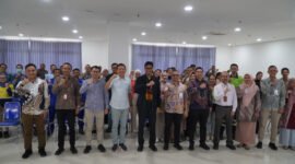 OJK Kepri bersama Bank Syariah Indonesia menggelar edukasi keuangan syariah dalam rangka Gebyar Ramadan Keuangan Syariah (GERAK Syariah) di Aula Balai Latihan Kerja (BLK) Kabil, Rabu (11/3/2026)