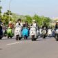 Kegiatan riding bersama ratusan anggota komunitas Vespa Batam dalam agenda bertajuk “Salam Satu Aspal”, belum lama ini. Foto: Humas Diskominfo Batam