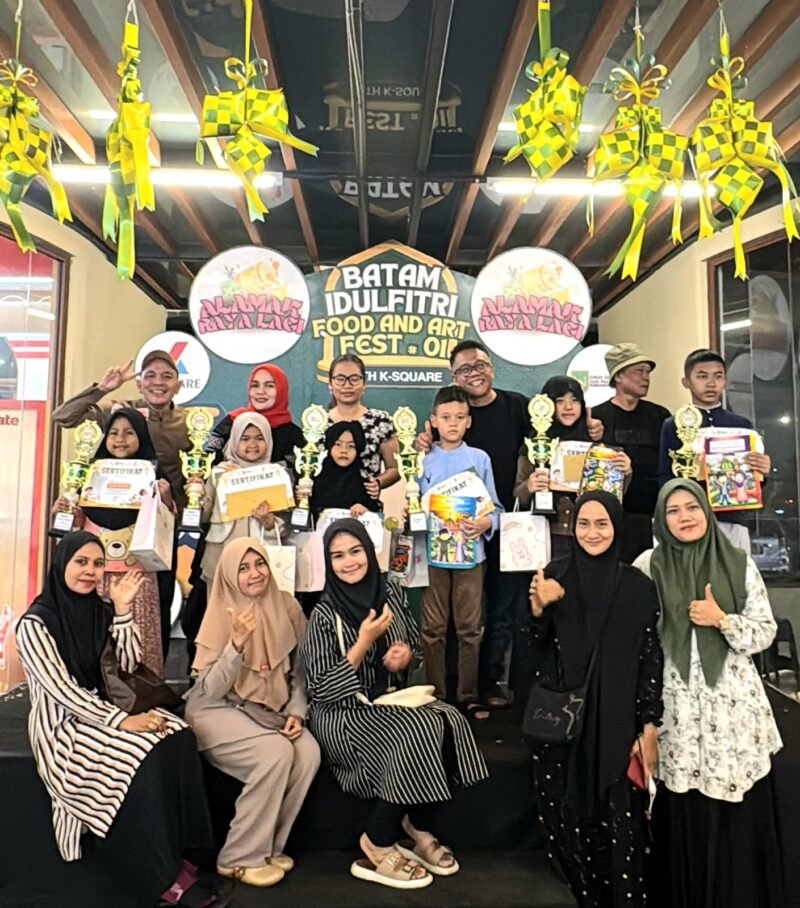 Batam Idul Fitri Food and Art Fest #01” di K Square Mall Batam. Foto: Istimewa