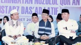 Silaturahmi Kebangsaan dan Peringatan Nuzululqur’an 1447 Hijriah yang digelar Polresta Barelang di halaman Mapolresta Barelang, Sabtu (7/3/2026). Foto: Humas Diskominfo Batam