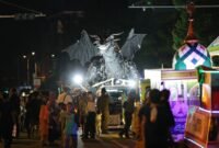 Puluhan mobil hias memadati Jalan Engku Putri, Batam Centre, Jumat (20/3/2026). Foo: Humas Diskominfo Batam