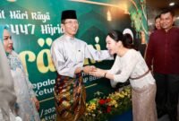 Amsakar Achmad, menggelar open house Lebaran 1 Syawal 1447 Hijriah di Wisma BP Batam, Sekupang, Sabtu (21/3/2026). Humas Diskominfo Batam