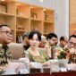 Kepala BP Batam Amsakar Achmad dan Wakil Kepala BP Batam Li Claudia Chandra