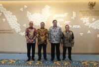 Menteri Koordinator Bidang Perekonomian, Airlangga Hartarto, melantik tiga Anggota/Deputi Badan Pengusahaan Batam di Gedung Ali Wardhana, Jakarta, Jumat (13/6/2026). Foto: Istimewa