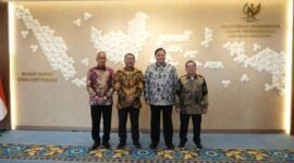 Menteri Koordinator Bidang Perekonomian, Airlangga Hartarto, melantik tiga Anggota/Deputi Badan Pengusahaan Batam di Gedung Ali Wardhana, Jakarta, Jumat (13/6/2026). Foto: Istimewa