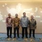 Menteri Koordinator Bidang Perekonomian, Airlangga Hartarto, melantik tiga Anggota/Deputi Badan Pengusahaan Batam di Gedung Ali Wardhana, Jakarta, Jumat (13/6/2026). Foto: Istimewa