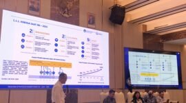 Pelaksana tugas (Plt.) Sekretaris Jenderal Kementerian Pendidikan Tinggi, Sains, dan Teknologi (Sesjen Kemendiktisaintek) Badri Munir Sukoco dalam dialog bersama media bertajuk “Ngopi Bareng Media dan Iftar” di Jakarta, Jumat (13/3/2026) (Foto: Pasha Yudha Ernowo Infopublik/Igid)

