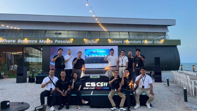 Chery Indonesia memperkenalkan Chery C5 CSH (Chery Super Hybrid) di Batam, Kepulauan Riau, Selasa (17/3/2026). Foto: Istimewa
