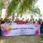 Indosat menggelar kegiatan Ekspedisi Jaringan Andal #LebihBaikIndosat dari Medan menuju Aceh Tamiang. Foto: Istimewa