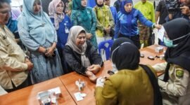 Gerakan Anti Stunting (GENTING) Goes to Campus di Universitas Maritim Raja Ali Haji (UMRAH), Tanjungpinang, Kamis (12/3/2026). Foto: Diskominfo Kepri