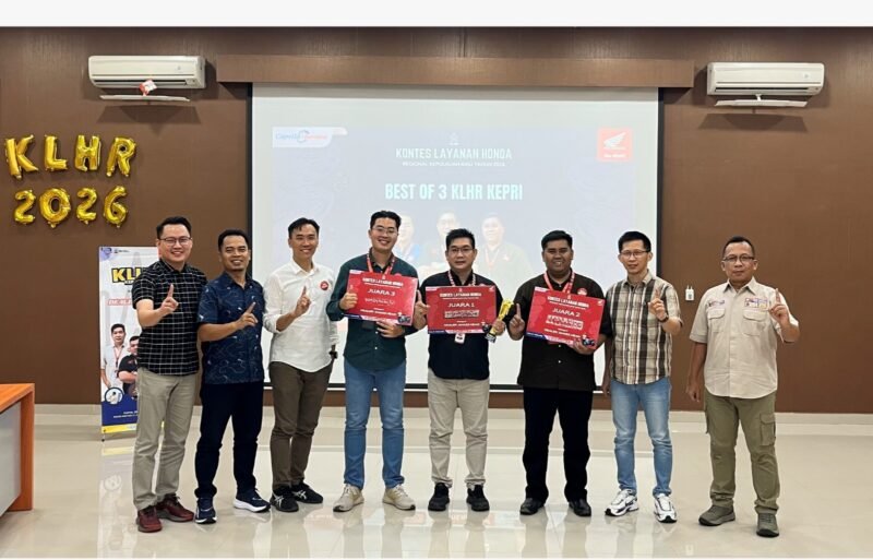 Perwakilan terbaik menuju Kontes Layanan Honda Nasional (KLHN) 2026. Foto: Istimewa