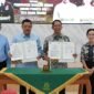 Penandatanganan nota kesepahaman (MoU) penanganan masalah hukum bidang Perdata dan Tata Usaha Negara, Selasa (28/4/2026) di Tanjungpinang. foto: Humas Diskominfo Batam