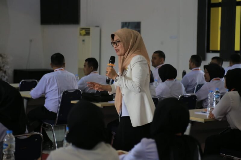Badan Pengembangan Sumber Daya Manusia Kepri menggelar kegiatan ini di Balai Penjaminan Mutu Pendidikan Kepri, Ceruk Ijuk, Toapaya, Bintan, Rabu (29/4/2026). Foto: Diskominfo Kepri