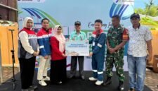 Pasar Murah bagi masyarakat Kelurahan Teluk Kabung Tengah, Kecamatan Bungkus Teluk Kabung, Kota Padang, Kamis (16/4/2026). Foto: Istimewa