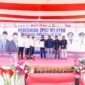 SPBU Nelayan 18.237.014 milik Koperasi KNTI Aceh Selatan di Desa Ujong Pulo Rayeuk, Kecamatan Bakongan Timur diresmikan. Foto: Istimewa