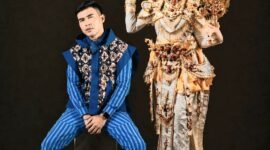 Desainer muda asal Batam, Indra Prameswara, merancang kostum nasional untuk wakil Kepulauan Riau pada ajang Putri Indonesia 2026. Foto: Istimewa