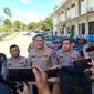 Sebanyak 102 sepeda motor berknalpot tidak sesuai spesifikasi standar atau “brong” dalam operasi penertiban pada 15–19 April 2026, diamankan Satlantas Polresta Barelang.