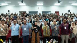 Kuliah umum bertema “Pembiayaan Digital: Peluang, Tantangan, dan Prospek Masa Depan” di Universitas Riau, Selasa (21/4/2026). Foto: Istimewa