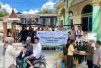 PT Pegadaian Kantor Wilayah II Pekanbaru kembali menggelar kegiatan sosial dan spiritual bertajuk Mengetuk Pintu Langit pada Jumat (17/4/2026). Foto: Istimewa