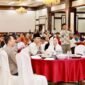 Halalbihalal bersama Lembaga Kemasyarakatan Kelurahan (LKK), tokoh masyarakat, dan warga se-Kecamatan Bengkong di Ballroom Golden Prawn 933, Rabu (1/4/2026). Foto: Humas Diskominfo Batam