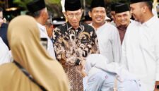 Halalbihalal tingkat Kecamatan Sagulung di Aula Masjid Al Amin, Tembesi, Kamis (2/4/2026) malam. Foto: Humas Diskominfo Batam