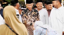Halalbihalal tingkat Kecamatan Sagulung di Aula Masjid Al Amin, Tembesi, Kamis (2/4/2026) malam. Foto: Humas Diskominfo Batam