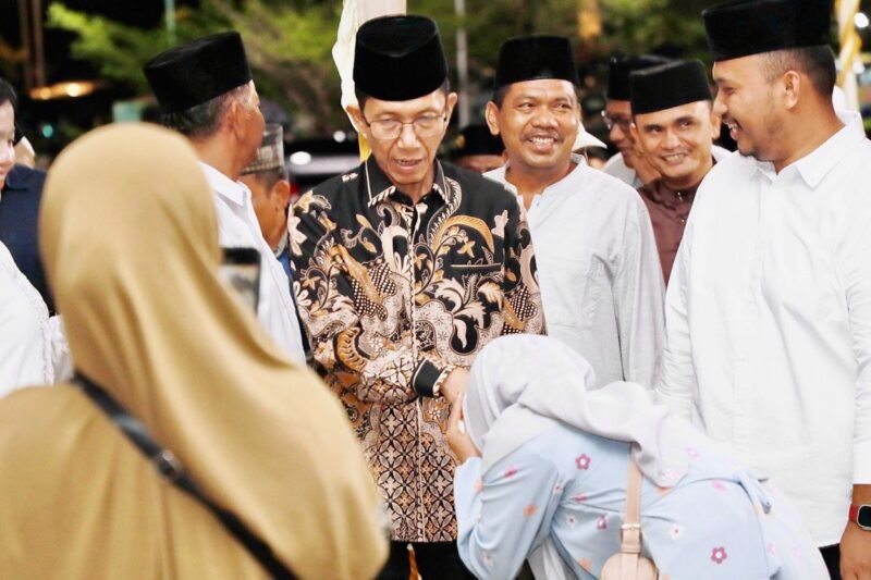 Halalbihalal tingkat Kecamatan Sagulung di Aula Masjid Al Amin, Tembesi, Kamis (2/4/2026) malam. Foto: Humas Diskominfo Batam