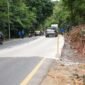Ruas Jalan Gadjah Mada dari arah Batam Center menuju Sekupang perbaikan Jalan Vista ditutup sementara. Foto: Istimewa