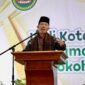 Wako Batam Amsakar Achmad halalbihalal bersama masyarakat Kecamatan Sekupang di Aula SD Kartini 1 Sekupang, Sei Harapan, Sabtu (4/4/2026). Foto: Humas Diskominfo Batam