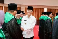 Dewan Hakim Musabaqah Tilawatil Qur’an dan Hadis (MTQH) XXXIV Tingkat Kota Batam Tahun 2026 resmi dilantik, di Kantor Wali Kota Batam, Selasa (7/4/2026). Foto: Humas Diskominfo Batam
