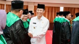 Dewan Hakim Musabaqah Tilawatil Qur’an dan Hadis (MTQH) XXXIV Tingkat Kota Batam Tahun 2026 resmi dilantik, di Kantor Wali Kota Batam, Selasa (7/4/2026). Foto: Humas Diskominfo Batam