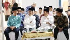 Tablig Akbar dan Safari Dakwah yang digelar Perkumpulan Masyarakat Aceh (PERMASA) Kota Batam di pelataran Masjid Agung Raja Hamidah, Batam Centre, Minggu (19/4/2026) malam Foto: Humas Diskominfo Batam